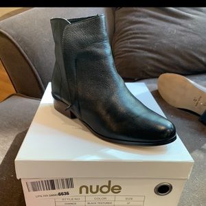 Never worn black boots